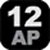 Ícone: Programas destinados a espectadores com 12 ou mais anos de idade